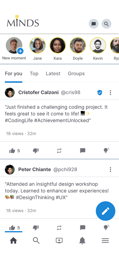 Onboarding carousel image